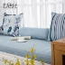 Đệm sofa màu xanh sọc đệm Bay window gối gối thắt lưng gối 4545 có thể được tùy chỉnh với vỏ gối lõi gối tựa lưng cho bà bầu Trở lại đệm / Bolsters