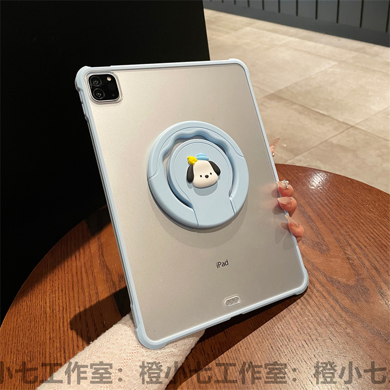 Suitable for iPad Air 6 Protective Case 5 Acrylic 2024 Version 13inch Protective Cover Apple Tablet Mini6 10Th Generation 2021 Model 9.7 Mini6 Hard Case with Stand 3 Full Coverage Pro11 Rotatable