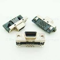 Yunteng MCR14FS-90 SCSI14 female elbow HPCN14 elbow female PCB plug-in board connector