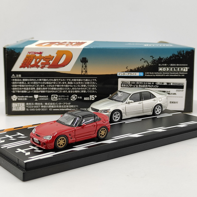 Anime Club 1:64 Initial D Set Cappuccino Rs200 Bite the Ground Shark Alloy Car Model in Stock Anime Club 1:64 Initial D Set Cappuccino Rs200 Bite the Ground Shark Alloy Car Model in Stock