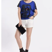 AOF Áo dài nữ 2018 Quần short dệt mùa thu và đông 53140