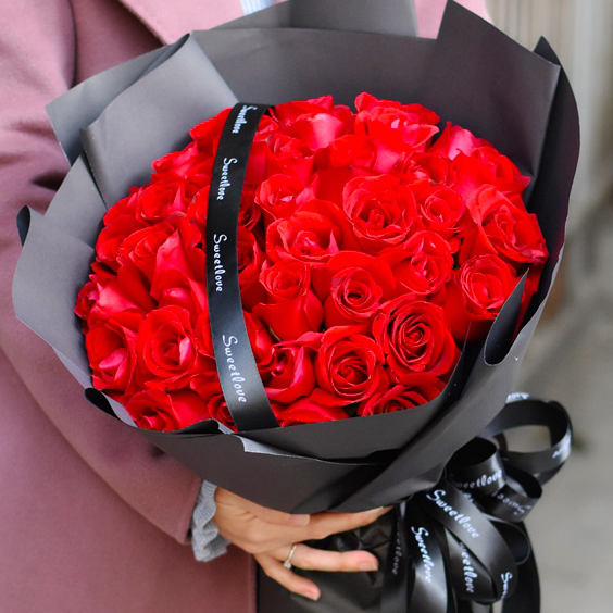 33 rose flowers Tongcheng Express Hangzhou Jiaxing Wenzhou Flower Shop Jinghua Shaoxing Order Flower Lake Ningbo to send flowers