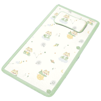 Baby mats for kindergarten children can be used as ice silk mats for baby mats and cribs that are breathable and sweat-absorbent in summer.