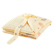 Wrapped baby newborn swaddle quilt pure cotton spring and autumn baby newborn baby swaddling sheet winter thickened out swaddle quilt