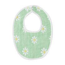 Baby pure cotton newborn bib saliva towel baby waterproof spit-up bib bib neck type male and female baby summer thin