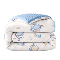 Baby quilt spring and autumn baby beanie quilt pure cotton autumn and winter kindergarten special cover newborn class a small quilt