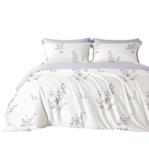 Boyang Home Textiles 60-count long-staple cotton four-piece set pure cotton new quilt cover sheets high-end summer bedding light luxury