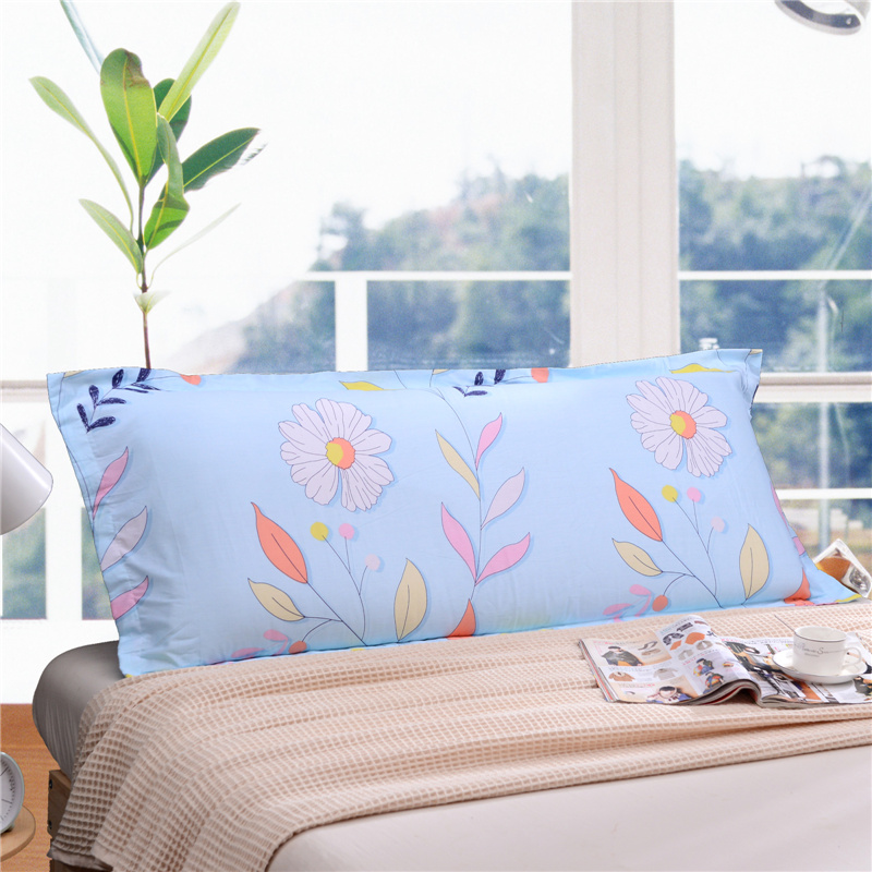 Ưu đãi đặc biệt cho cặp đôi 100% cotton dài gối Cotton 1,2 m 1,5 m 1,8 m dài gối lông vũ
