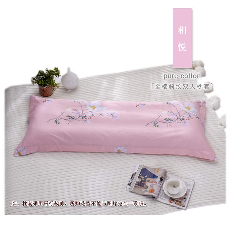 Ưu đãi đặc biệt cho cặp đôi 100% cotton dài gối Cotton 1,2 m 1,5 m 1,8 m dài gối lông vũ