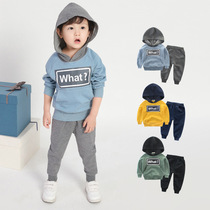 Childrens brand discount and clearing store 2023 - spring childrens clothing new suit boy clothes two baby suits