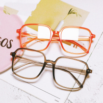 Fashion young reading glasses female high-definition elegant resin anti-radiation anti-fatigue male flat square large frame old vision mirror