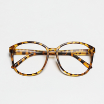 Ultra light fashion tea color reading glasses for men and women literature BAO WEN Big Frame glasses anti radiation fatigue high definition lens