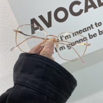 Korean fashion reading glasses female high-definition young elegant anti-Blue anti-fatigue discoloration anti-ultraviolet vision glasses