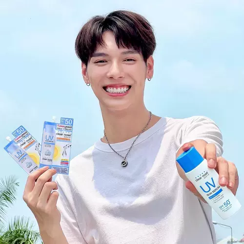 Освежающий портативный солнцезащитный крем для лица, Таиланд, SPF50