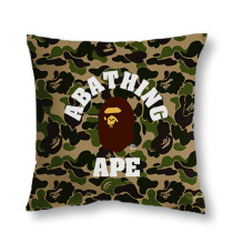 Trendy brand pillow Ape Will Not Die Camouflage Green Avatar Fashion Home Square Pillow Car Pillow Sofa Cushion