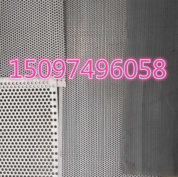 Punching net stainless steel punching net stainless steel round hole net hole plate galvanized punching net CNC round hole net punching