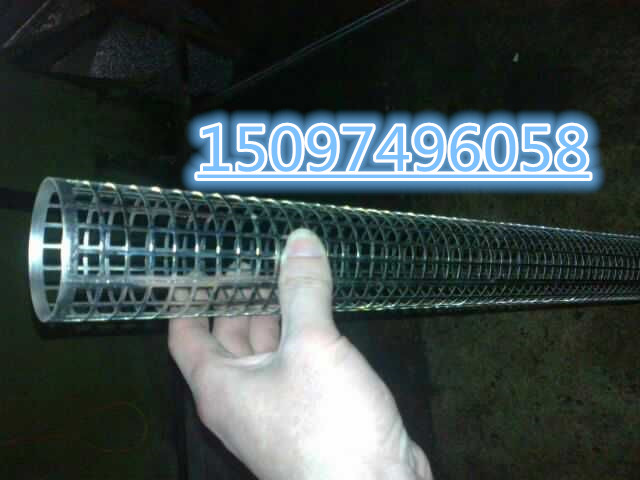 Processing to make stainless steel square holes punch holes filter pipe round hole filter pipe stainless steel filter screen pipe