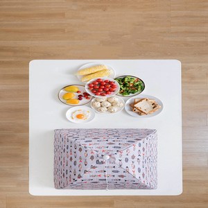 冬季家用保温可折叠防尘大号菜罩