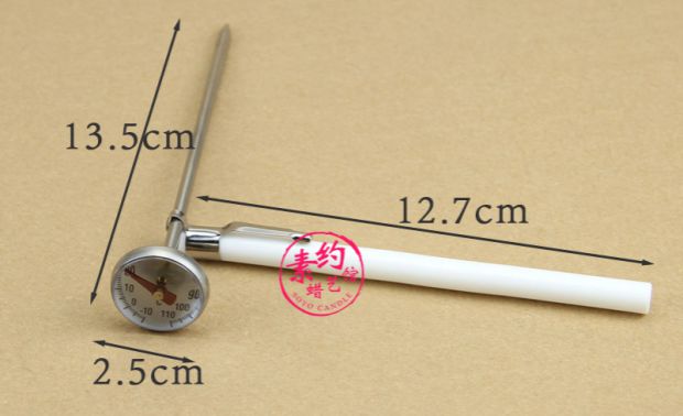 Đầu dò tốc độ đọc nhiệt kế Con trỏ bút giữ chống vảy thép không gỉ Đầu dò nến thơm Công cụ DIY - Thiết bị & dụng cụ đồng hồ đo nhiệt độ hiển thị số