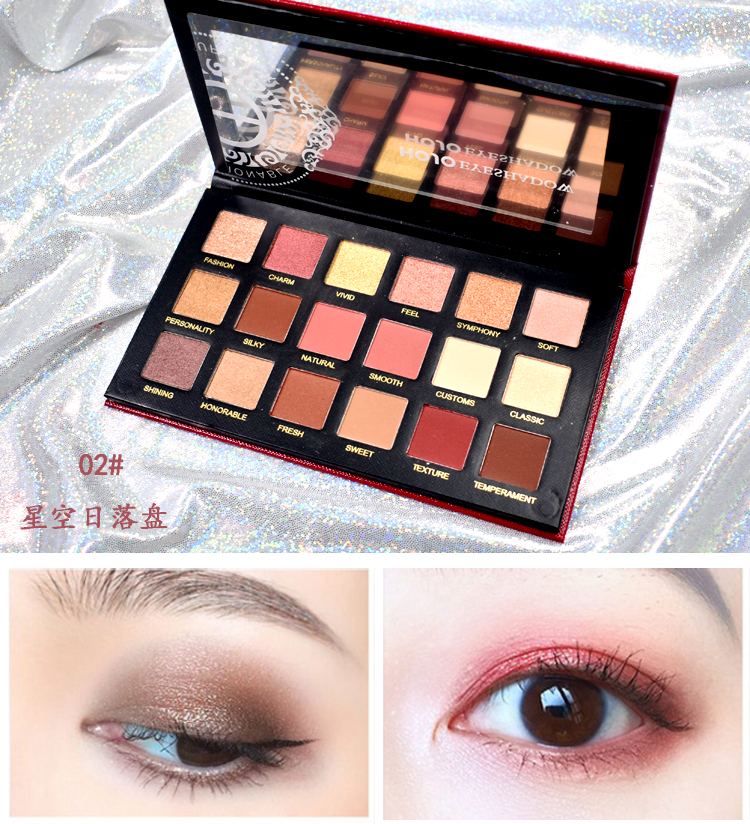 Ưu đãi đặc biệt Miễn phí giá trị cao cô gái nghệ thuật tim 18 màu quicksand hạt ướt mờ mờ mạng âm thanh đỏ mắt bóng đĩa nhũ klavuu