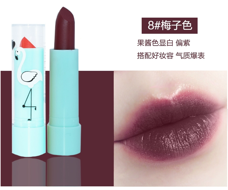 9,9 Renaissance Moistrating Lip Balm Lipstick Matte Lasting Moisturising Moisturising Not Decolorizing Học sinh cắn môi son màu đỏ nâu