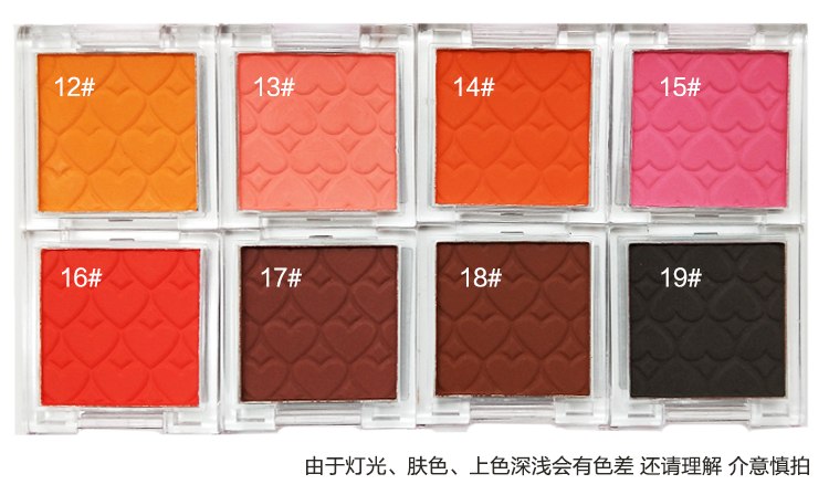 9,9 Phấn mắt đơn sắc Mờ mắt Lười bóng mắt Vàng Phân cực Peach Orange Phấn mắt Big Flash - Bóng mắt bảng mắt clio coral talk