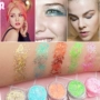 9,9 包邮 Sequin gel kem trang điểm cô dâu đám cưới flash long lanh bóng mắt lưới mặt đỏ nhãn dán trang điểm mắt - Bóng mắt phấn mắt peach c