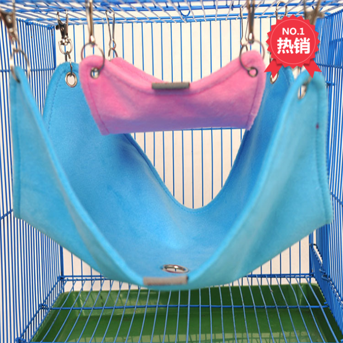 Devil King Golden Flower Squirrel Hammock Cotton Nest Swing Toys Hamster Chinchilla Golden Silk Bear Guinea Pig Sleeping Warm Nest