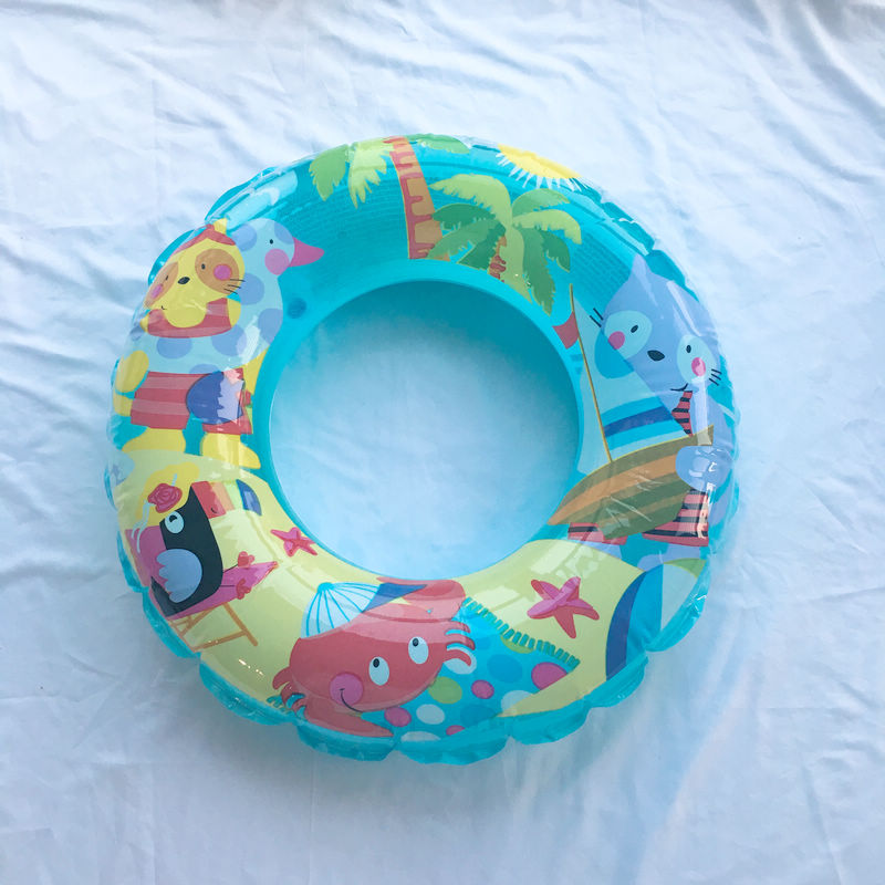 2018 chàng trai và cô gái mới vừa và nhỏ trẻ em mô hình màu mermaid khủng long vòng bơi nách inflatable phao cứu sinh phao đeo cổ cho bé