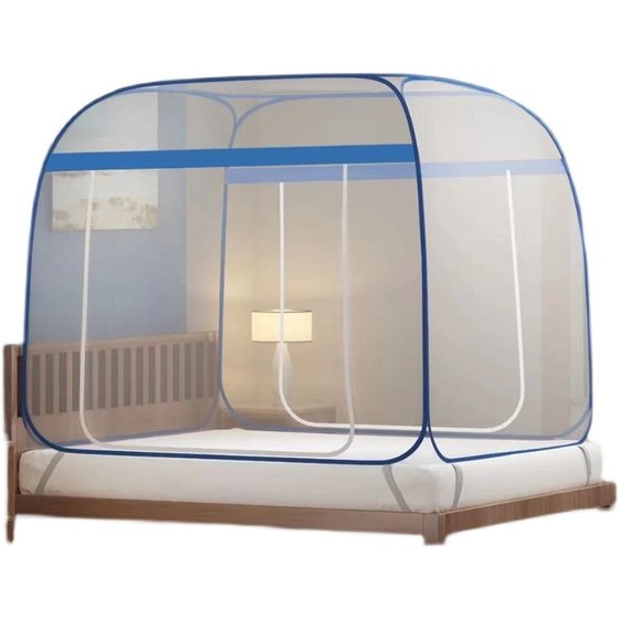 Dafangding yurt mosquito net double bed home 1.8m 1.5m single bed 1.2m upper and lower bunk 0.9m mosquito net