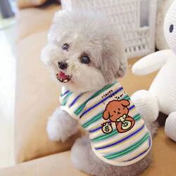 Summer Thin Pet Vest for Bichon Frise, Pomeranian, Teddy, Cats, Small Puppies, Schnauzer, Dog Clothes for Summer
