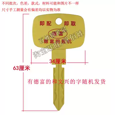P131]People's Locksmith House-Big key with key store signboard (billboard)plastic key model