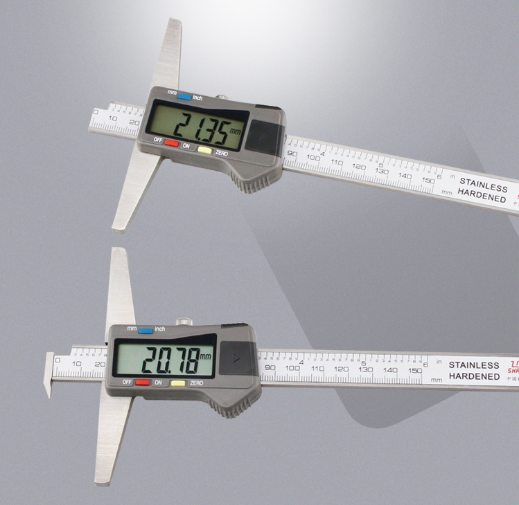 Guilin digital depth caliper 0-150-200-300-500mm electronic depth gauge