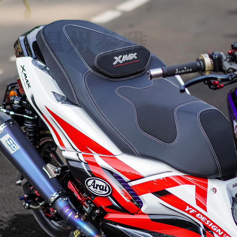 Suitable for 23-25 Models of Yamaha Xmax Modified Seat Cushion, Indonesian Version Lowered Comfort Seat Cushion, Sports Seat Bag