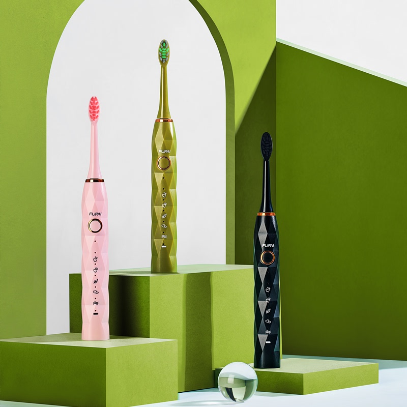 【73元两支】福派升级钻石情侣款电动牙刷