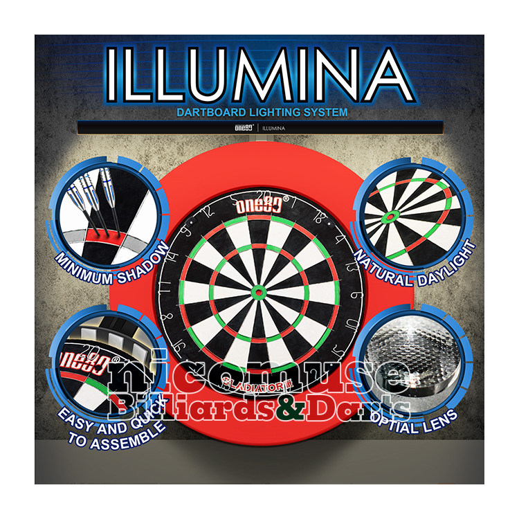 ONE80 ILLUMINA LIGHTING SYSTEM Darts Target Light System