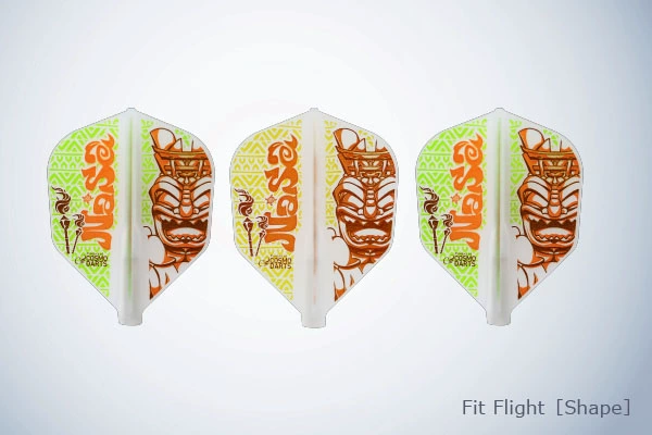 COSMO Fit Flight Yamaguchi Yuriko Người chơi Phi tiêu Hình dạng cánh L3 Lá phi tiêu - Darts / Table football / Giải trí trong nhà