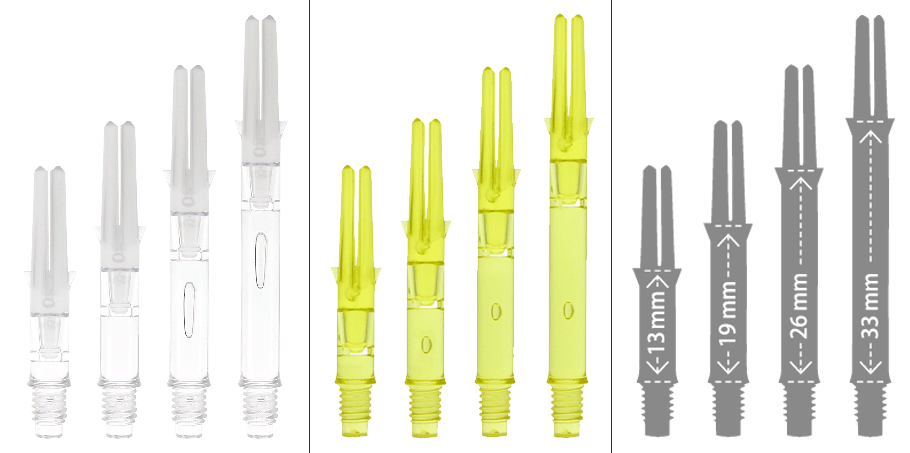 Nhật Bản L-Style L-SHAFT Nhựa thẳng cốt thép không gỉ - Darts / Table football / Giải trí trong nhà bảng ném phi tiêu