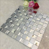 Стеклянная мозаика, самоклеющаяся касса на стену, зеркальный эффект