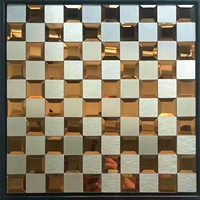 3 см гранулированного чайного зеркала серебряные щетки [собственные гели]