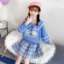 jk uniform skirt Elementary school childrens genuine fall girls ik group dress up k Din K Dink Skirts Children Autumn Winter Gk Suit