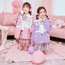 jk uniform skirt elementary school childrens genuine fall girl ik group dresses uk kardink full set childrens autumn money gk suit