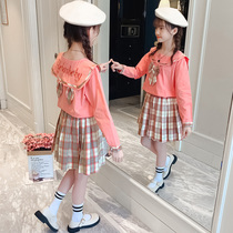 jk uniform skirt Primary School students genuine autumn girl ik group skirt kingk dingk skirt children autumn and winter gk suit