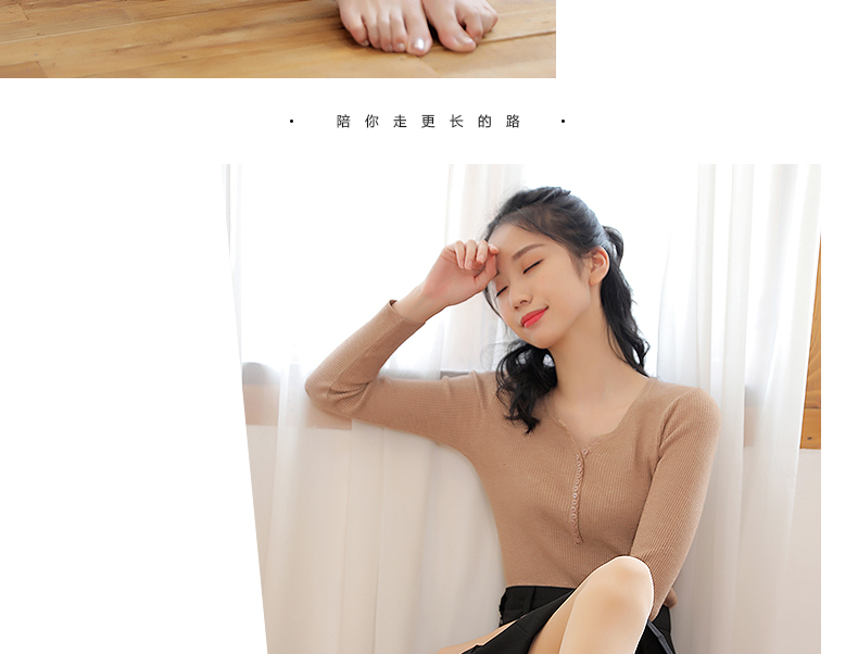 Langsha cộng với nhung mùa xuân và mùa thu vớ chống móc mini nhung chín điểm quần mùa đông dày cơ sở nhung mỏng cỡ lớn vớ nữ quần tất lót lông đại hàn