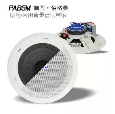 6 inch German PABGM LX-201 coaxial ceiling horn fixed pressure horn public address ceiling Horn