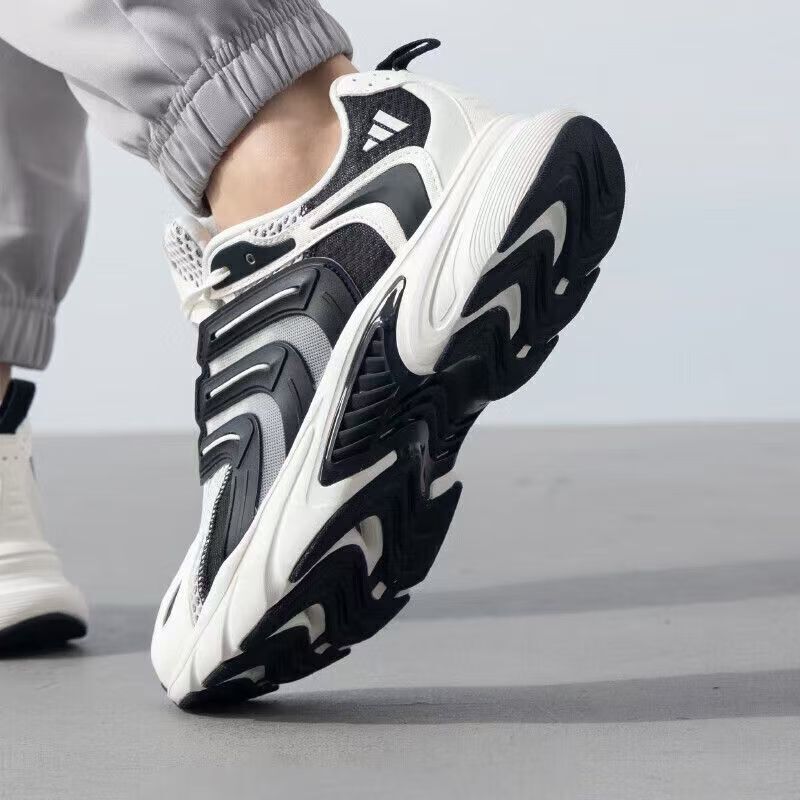 Adidas Climacool Men's Shoes Summer Breathable Running Shoes Casual Sports Shoes White Lace-Up
