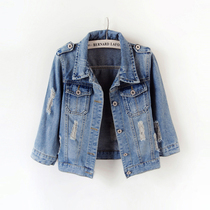 2020 Spring and Summer New Korean Slim Break Seventh Sleeve Denim Jacket Women Short Size Student Top Jacket