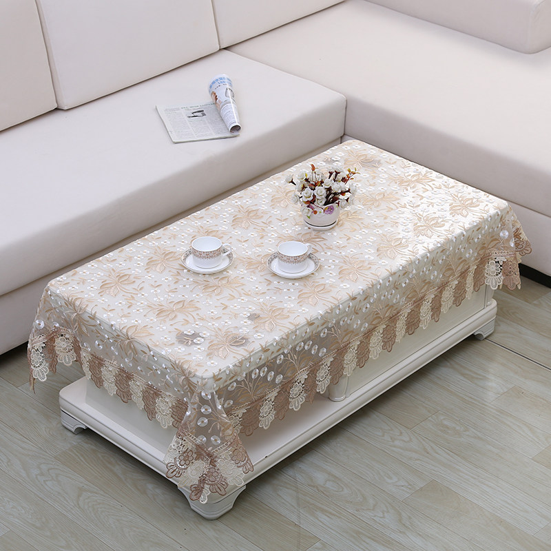 Minimalist tea table Table Buchau style lace table tablecs cloth burqa bed head cabinet glass yarn round table small table cloth