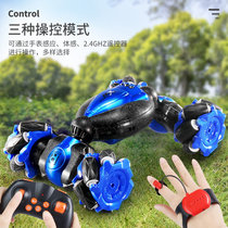 Gesture Sensing Light Deformation Remote Control Car Hand Control Twist Four Drive Off-road Car Childrens Toy Car