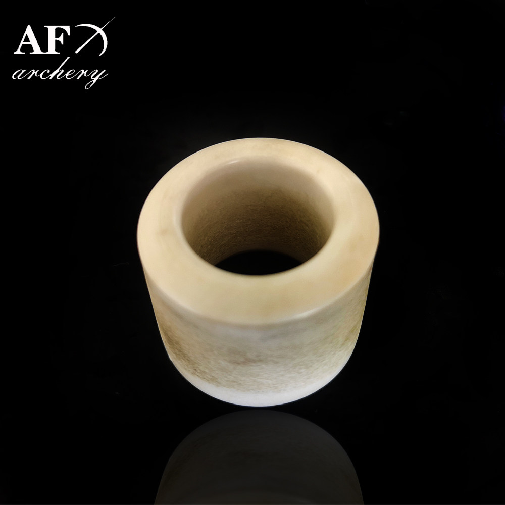 Chengfei Afei bow and arrow Traditional shooting archery protective gear Collectible cylindrical moose horn pull finger